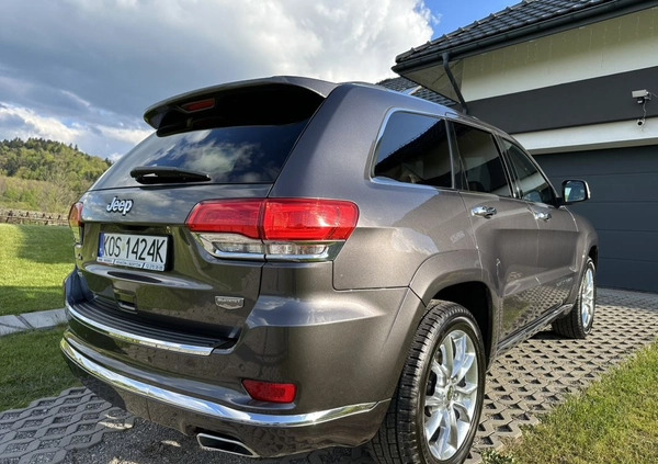 Jeep Grand Cherokee cena 114000 przebieg: 123600, rok produkcji 2014 z Andrychów małe 742